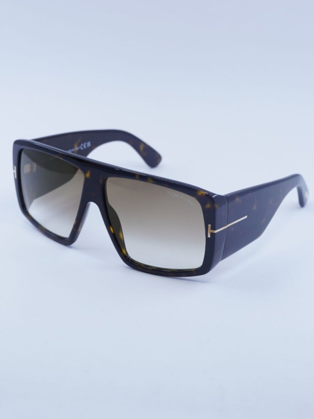 Tom Ford Raven FT1036 52F Sunglasses Havana Aviator Frame, Brown Lenses